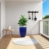 SpassWay 17" Dia Outdoor Indoor Ceramic Planter Pot Decorative Planter with Drainage Hole Patio Flower Pot - 2 of 4