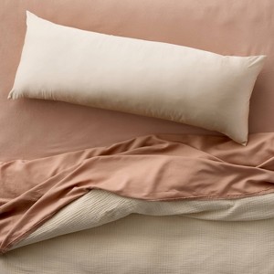 Blissful Rayon from Bamboo 400 Thread Count Body Pillow Cover - Casaluna™ - 1 of 4