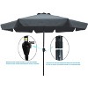 Vynxaria 10ft Heavy-Duty Patio Umbrella - Waterproof & UV-Resistant Outdoor Shade - 2 of 4