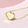 Pure Collection by Ross-Simons 14kt Yellow Gold Heart Pendant Necklace - 3 of 4