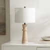 Colette 25.25" Travertine/Metal Table Lamp - Safavieh - 2 of 4