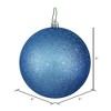 Vickerman Periwinkle Ball Ornament - 2 of 4