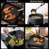 Itopfox 7-Piece Silicone Cooking Utensil Set with Stainless Steel Handles, Heat Resistant for Nonstick Cookware, Includes Ladle, Turner, Spoon\ - 4 of 4