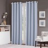 RT Designers Collection Boden 100% Blackout Grommet Curtain Panel 54" x 90" Sky Blue - 2 of 4
