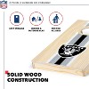 NFL Las Vegas Raiders 1'x2' Wood Cornhole Set - 3 of 4