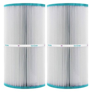 Hurricane 2 Pack HF5601-01 Advanced Spa Filter Cartridge Replacement for PJW-23, Unicel C-5601, Filbur FC-1330, Aero, Caressa, Closed Top - 1 of 4