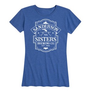 Women's - Hocus Pocus - Sanderson Sisters Brewing Company Short Sleeve Graphic T-Shirt - 1 of 4