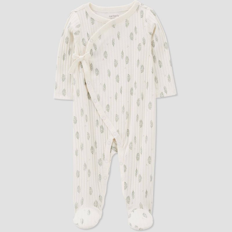 Carter&#39;s Just One You&#174; Baby Footed Pajama - Green, 1 of 6