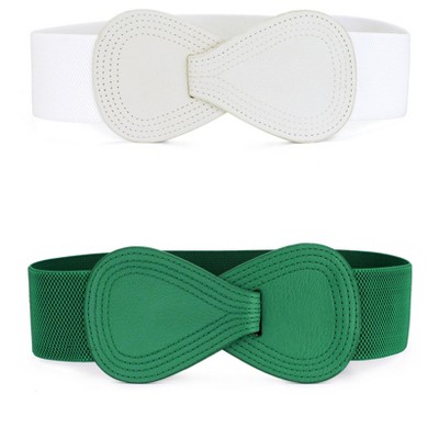 green & white