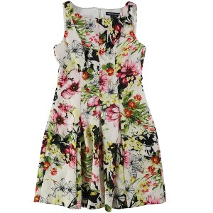 American Living Womens Floral Print Fit & Flare Dress - 1 of 1