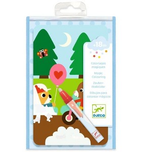 DJECO Magic Coloring Kit - In the Park, Includes 4 Reusable Boards and Water Pen, Ages 18 Months and Up - 1 of 1