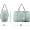Hachikiko For Spirit Airlines Personal Item Bag 18x14x8 Foldable Travel Duffel Bag Tote Carry on Luggage Duffle Overnight for Women and Men - 3 of 4