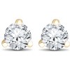 Pompeii3 1 ct TDW Lab Created Diamond Martni Studs 14k White, Yellow, Rose Gold or Plat - 2 of 3
