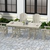 WestinTrends 71" Outdoor Patio Dining Table - 2 of 3