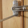 Unique Bargains Household Hotel Metal Security Door Buckle Silver Tone 4" x 2.5" x 0.8" - 4 of 4