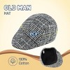 4E's Novelty Old Man Costume For Kids Boys - 100 Days of School Costume for Boys, Old Man Costume for Kids, Grandpa Dress Up Accessories Kit 5 Pcs Set - 4 of 4