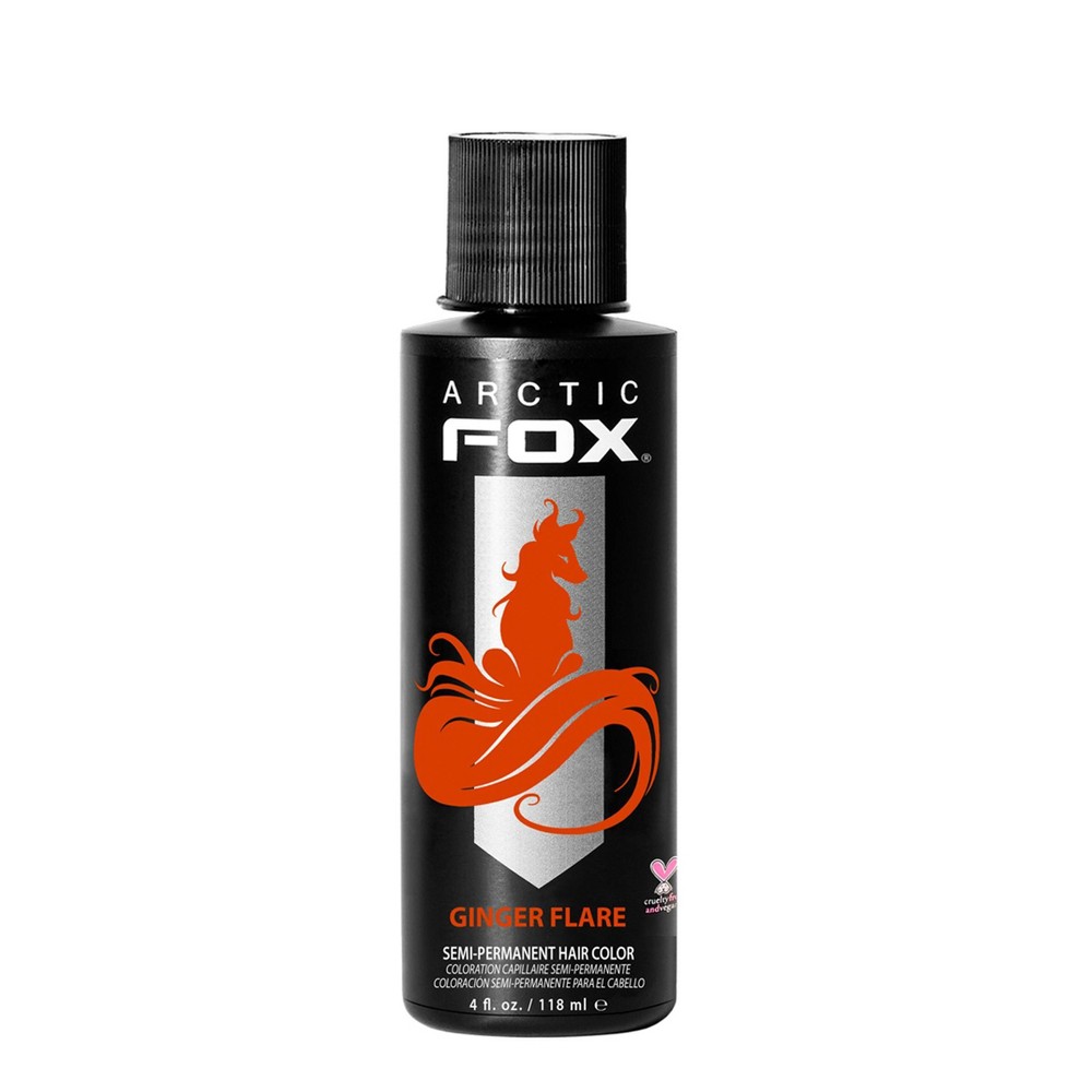 Photos - Hair Dye Arctic Fox Semi-Permanent Hair Color Dye - Dark Orange - 4 fl oz