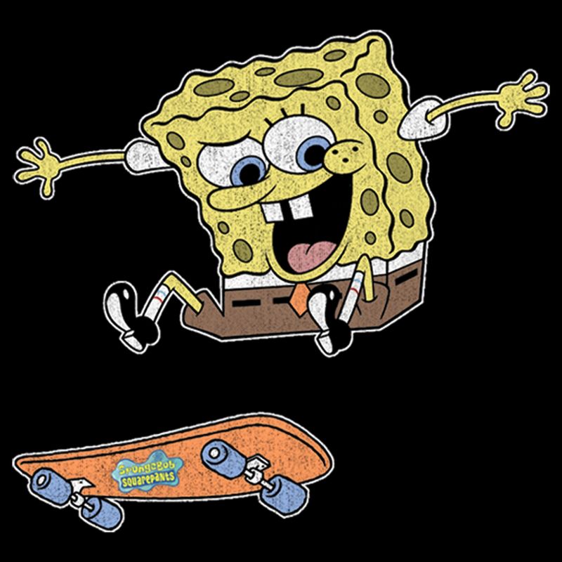 Boy's SpongeBob SquarePants Skater Bob T-Shirt, 2 of 6
