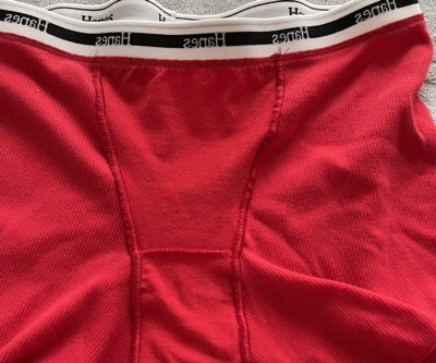 Hanes Women's 4pk Originals Boxer Briefs - White/red/black Xxl : Target