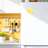Unique Bargains Magnetic Refrigerator Magnet Orange White 1 Pc - 2 of 3
