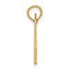 Black Bow Jewelry 14k Yellow Gold Flat Schoolhouse Pendant - 2 of 4