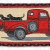 Earth Rugs Eco-Friendly Country Stair Rug – Braided Jute with Dog & Truck Artwork - 2 of 3