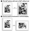 Americanflat 2 Pack of Picture Frames with Mat - Plexiglass Cover - 4 of 4