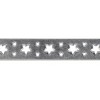 CTM Women's Metallic Star Notch Belt - 3 of 4