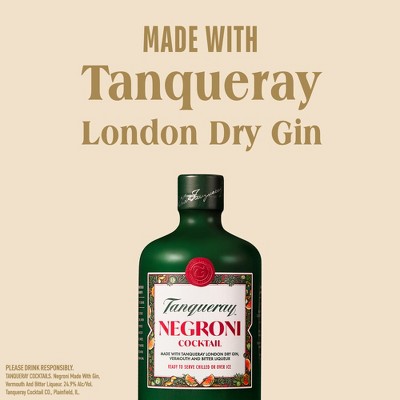 Tanqueray Ready To Drink Negroni Cocktail - 375ml Bottle