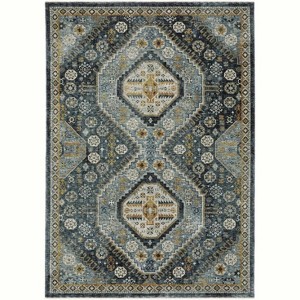 Oriental Weavers Aberdeen 7150B Blue/ Gold Indoor Area Rug - 2' x 3' - 1 of 1