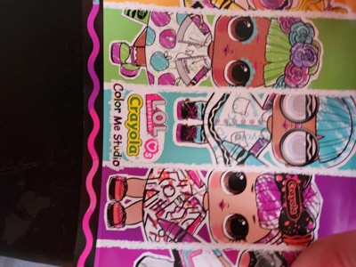 L.o.l. Surprise! Loves Crayola Color Me Studio- With Collectible Doll, Over  30 Surprises, Paper Dresses, Crayon Dolls : Target