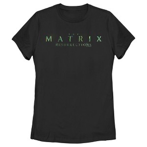 Women's The Matrix Resurrections Logo T-Shirt - 1 of 4