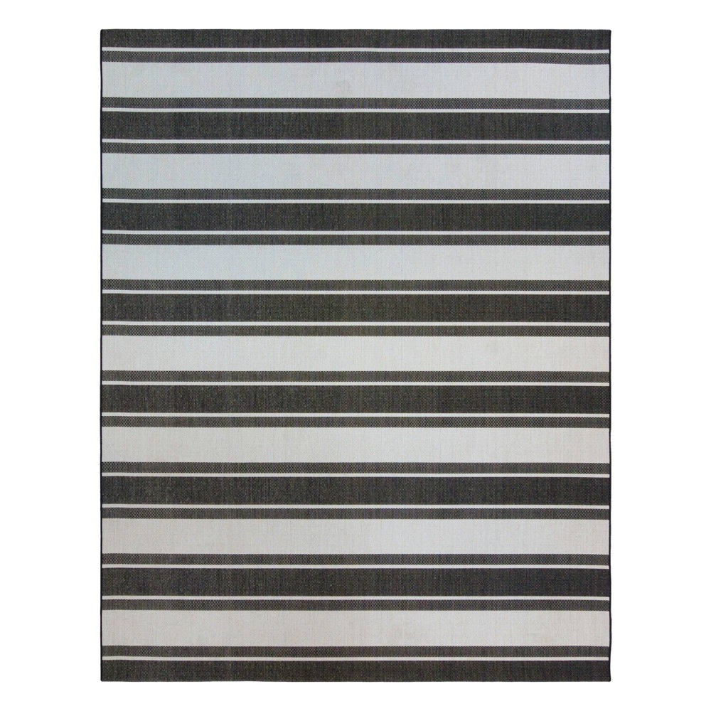  x 10' Paseo Castro Outdoor Rug Black