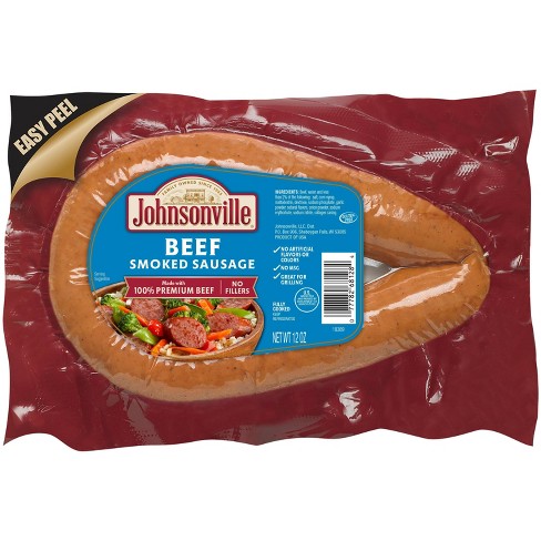 Beef smoked deals sausage