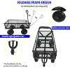 CAVINAS Heavy Duty Wagon Cart,  All-Terrain Garden Wagon with Removable Sides, Utility Cart for Camping, Shopping, Gardening - 4 of 4
