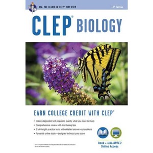 Clep(r) Biology Book + Online - (CLEP Test Preparation) 3rd Edition by  Laurie Ann Callihan (Paperback) - 1 of 1