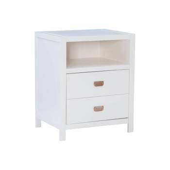 Peggy Transitional End Table White - Linon