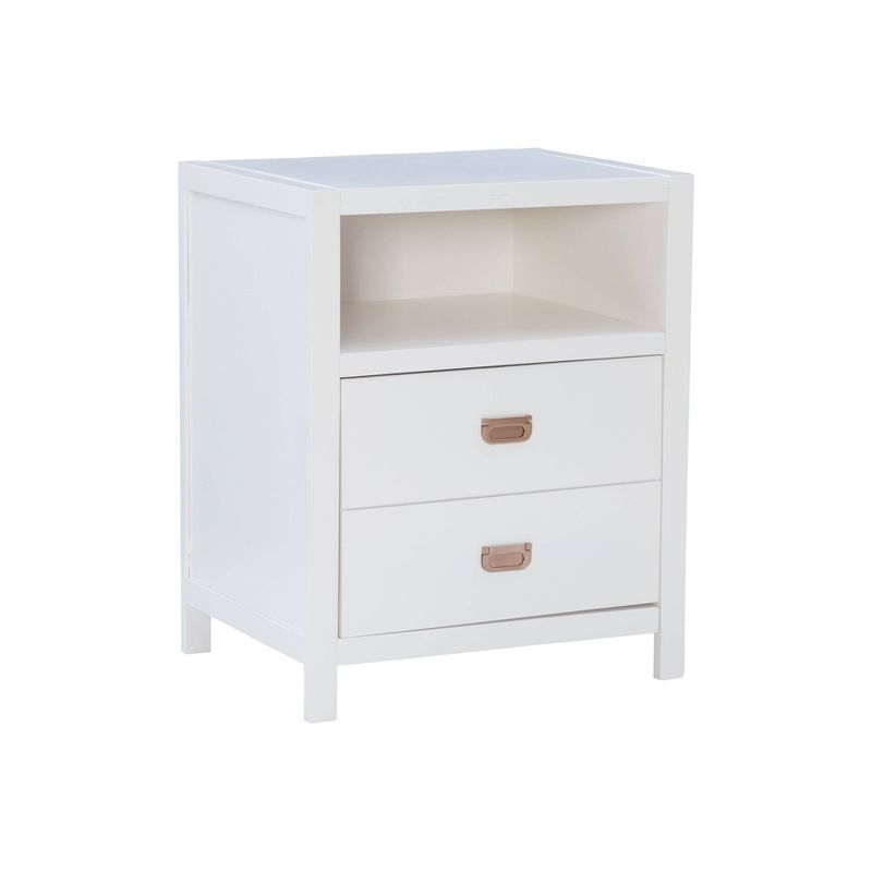 Peggy Transitional End Table White - Linon, 1 of 18