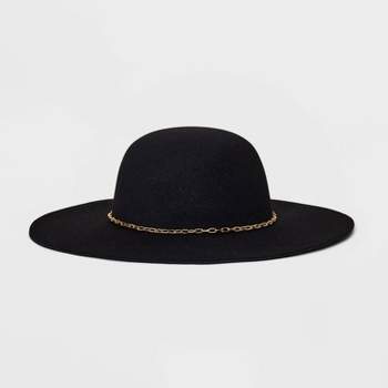 Felt Floppy Hat - A New Day™ Black S/M