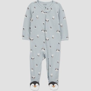 Carter's Just One You® Baby Boys' Penguins Sleep N' Play - Blue - 1 of 4