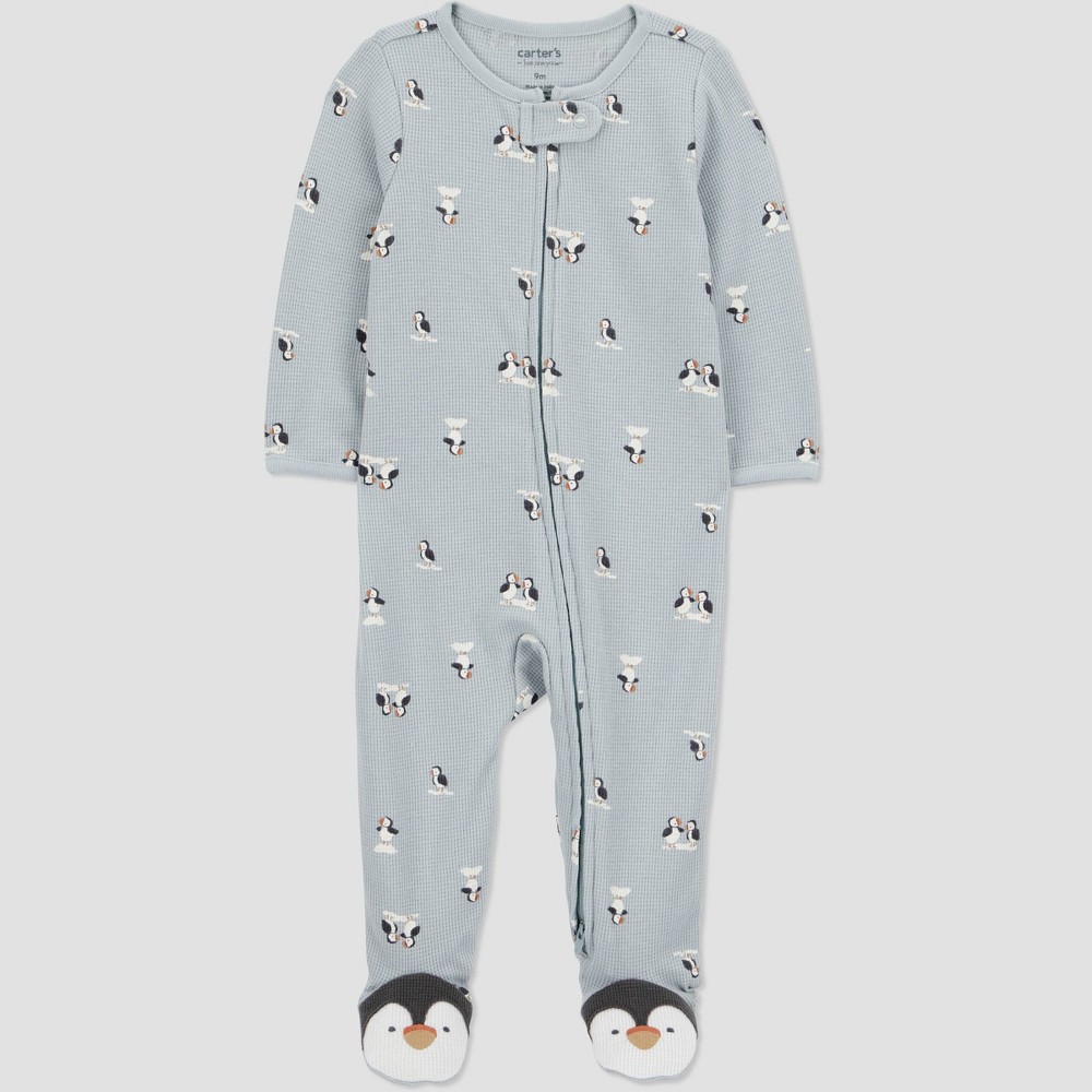 Photos - Other Textiles Carter's Just One You® Baby Boys' Penguins Sleep N' Play - Blue Newborn