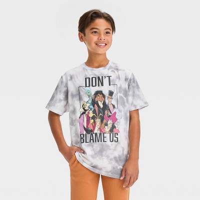 Boys' Disney Villains Trouble Maker Short Sleeve Graphic T-shirt ...