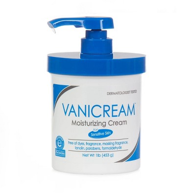 Vanicream Moisturizing Cream with Pump, Fragrance Free - 16oz