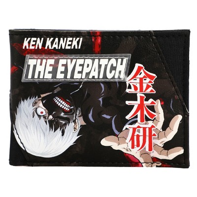 Tokyo Ghoul Ken Kaneki The Eye Patch Men’s Black Bifold Wallet