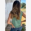 Amaryllis Women’s Sleeveless Tank Top Lightweight Relaxed Fit Casual Everyday Wear Basic Scoop Neck - 4 of 4