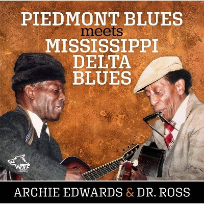 Archie Edwards & Dr. Ross - Piedmont Blues Meets Mississippi Delta Blues (CD)