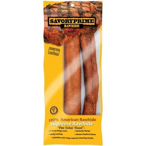Savory Prime Medium Adult Rawhide Bone Beef 10 in L 2 pk - 1 of 1