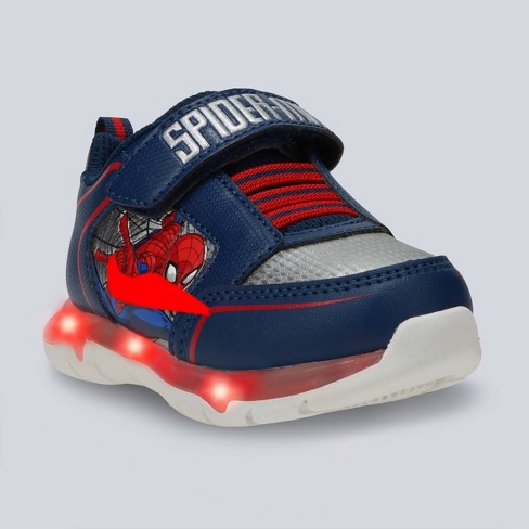 Red and navy blue on sale sneakers