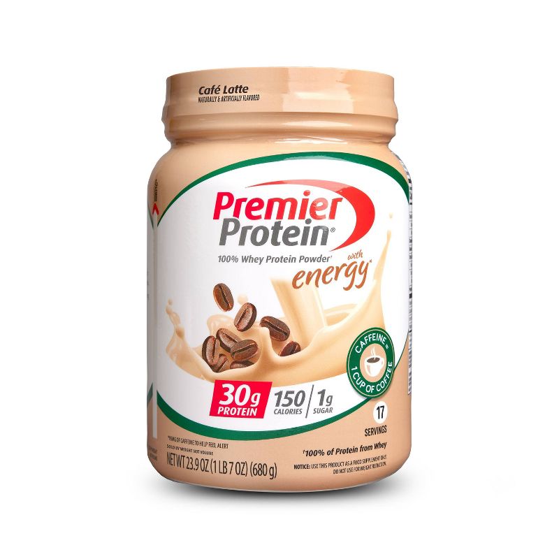 Premier Protein 100% Whey Protein Powder - Caf&#233; Latte - 17 Serve, 1 of 10