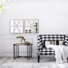 SEVOBAL Bathroom Vanity Mirrors Set of 2 Rectangular Wooden Wall Mirrors with Distressed Frame Seamless Reflection, White, 15.7"*1.2"*23.6" - 4 of 4
